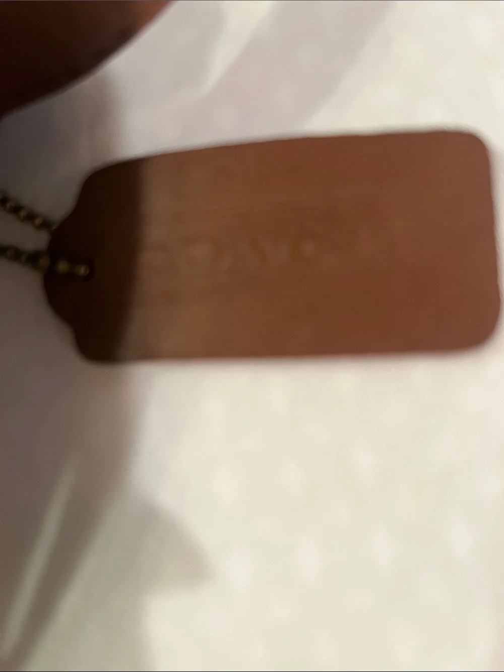 Vintage Coach Brown Leather Crossbody with Gold Turn-Lock 9790/ Classic 1980/
